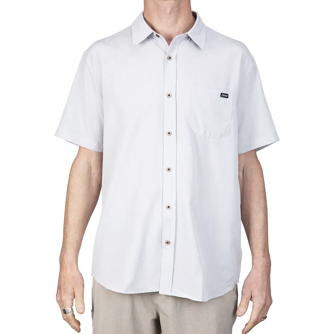 STEWART MEN'S HORIZON WOVEN BUTTON UP