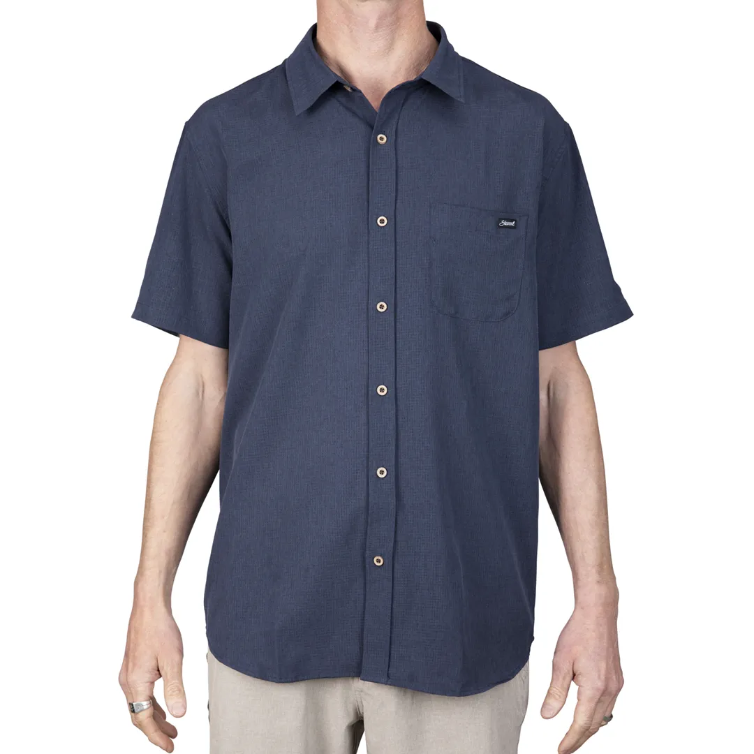 STEWART MEN'S HORIZON WOVEN BUTTON UP