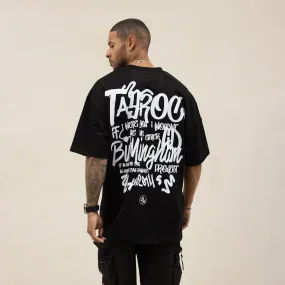 Tayroc Chalk Board T-shirt Black