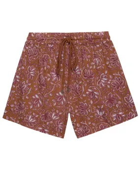 The Delta Short. -- Golden Sand Oasis Floral