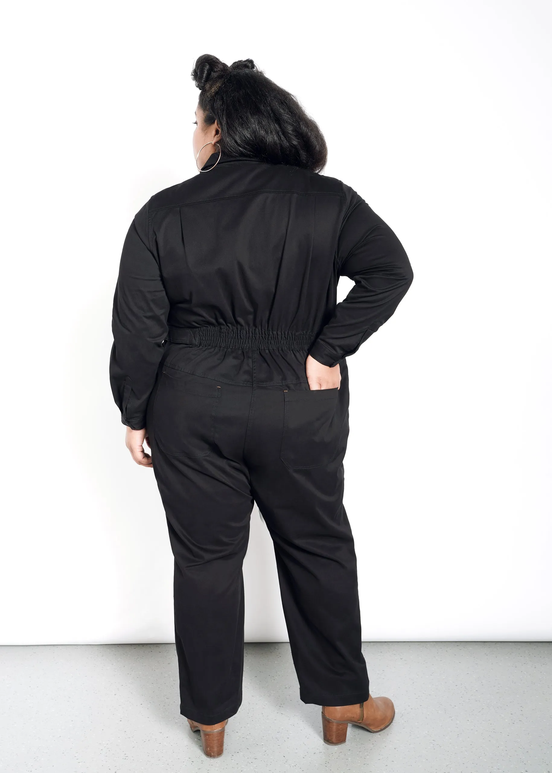 The Essential Long Sleeve High Waisted Coverall