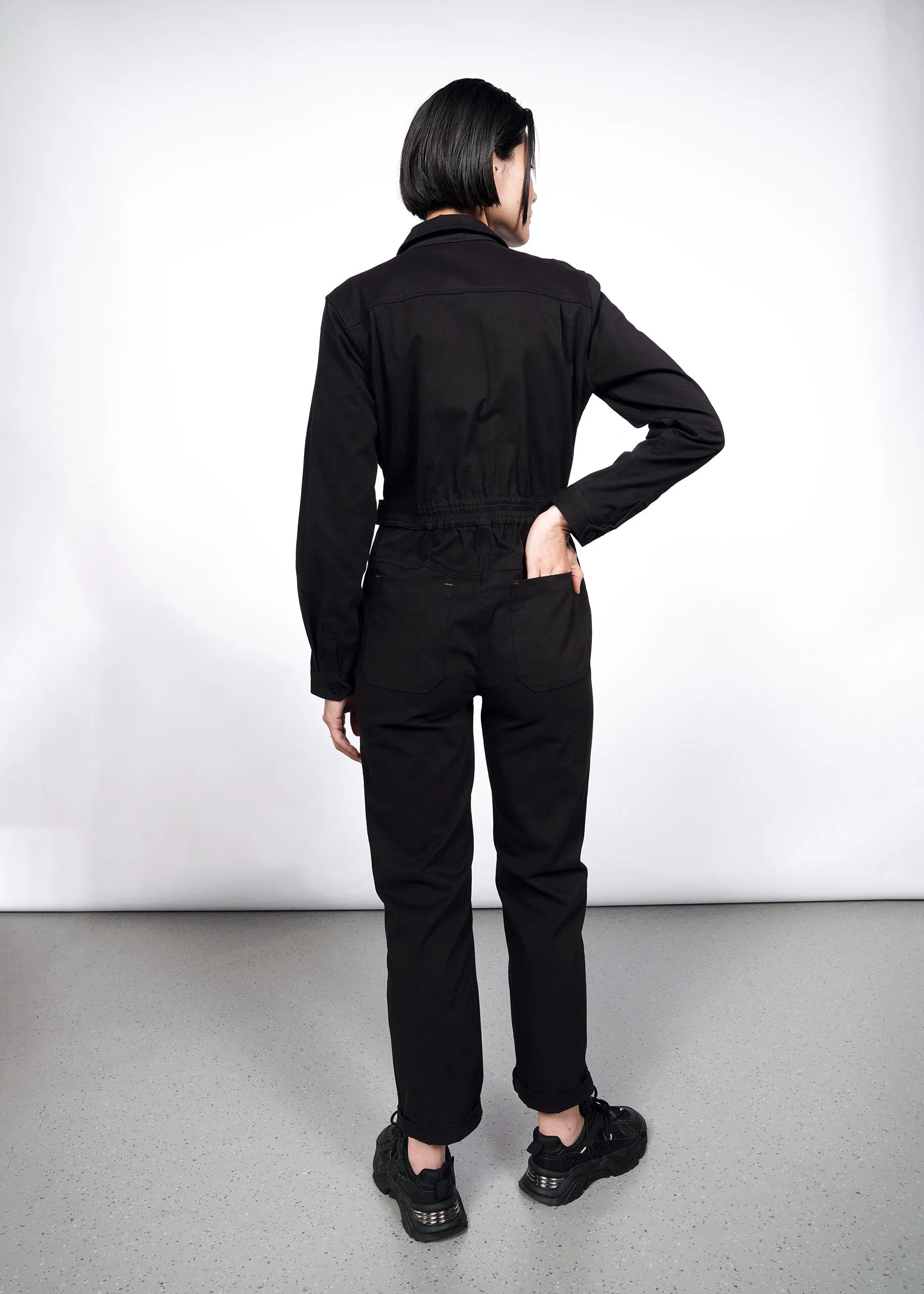 The Essential Long Sleeve High Waisted Coverall