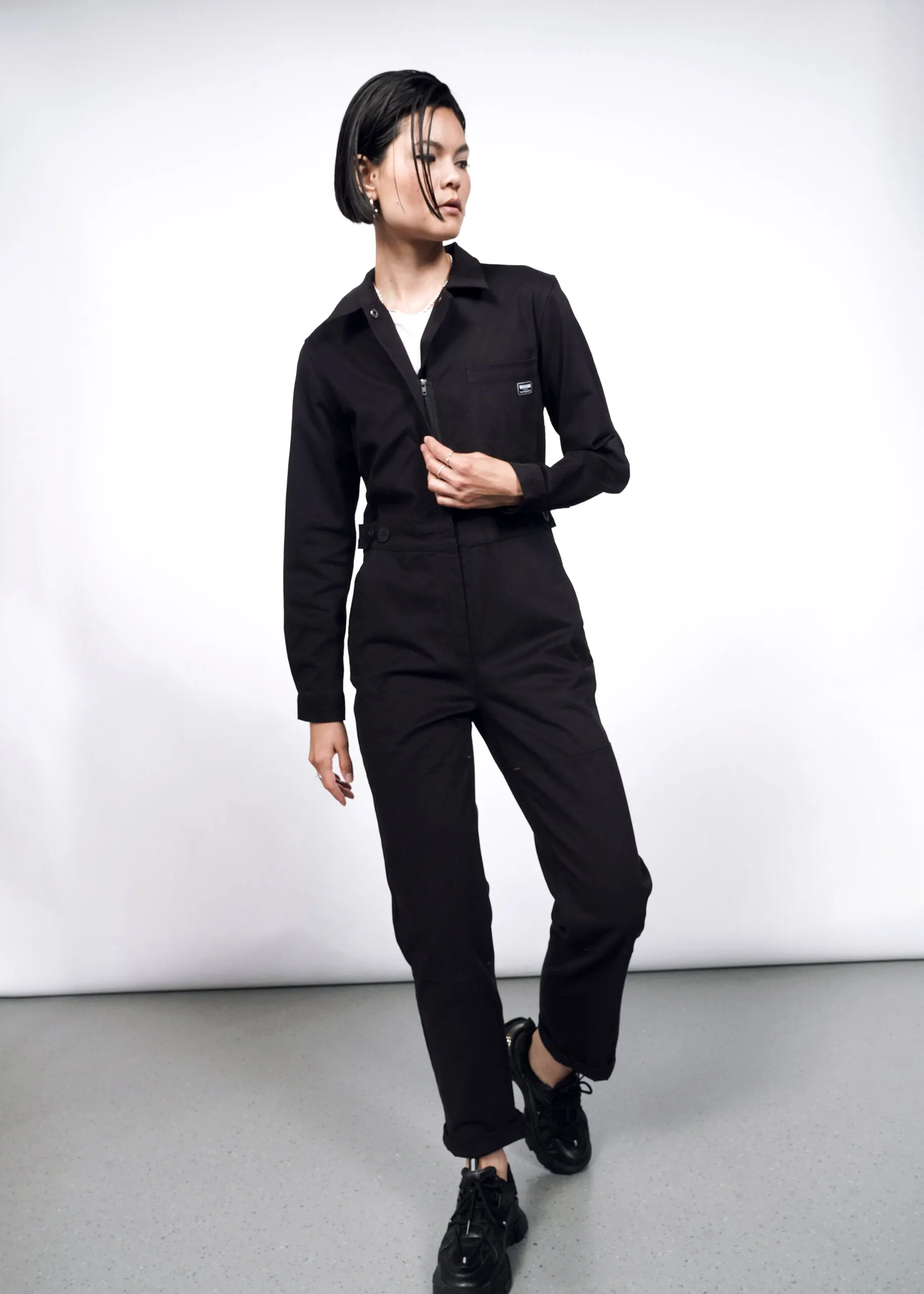 The Essential Long Sleeve High Waisted Coverall