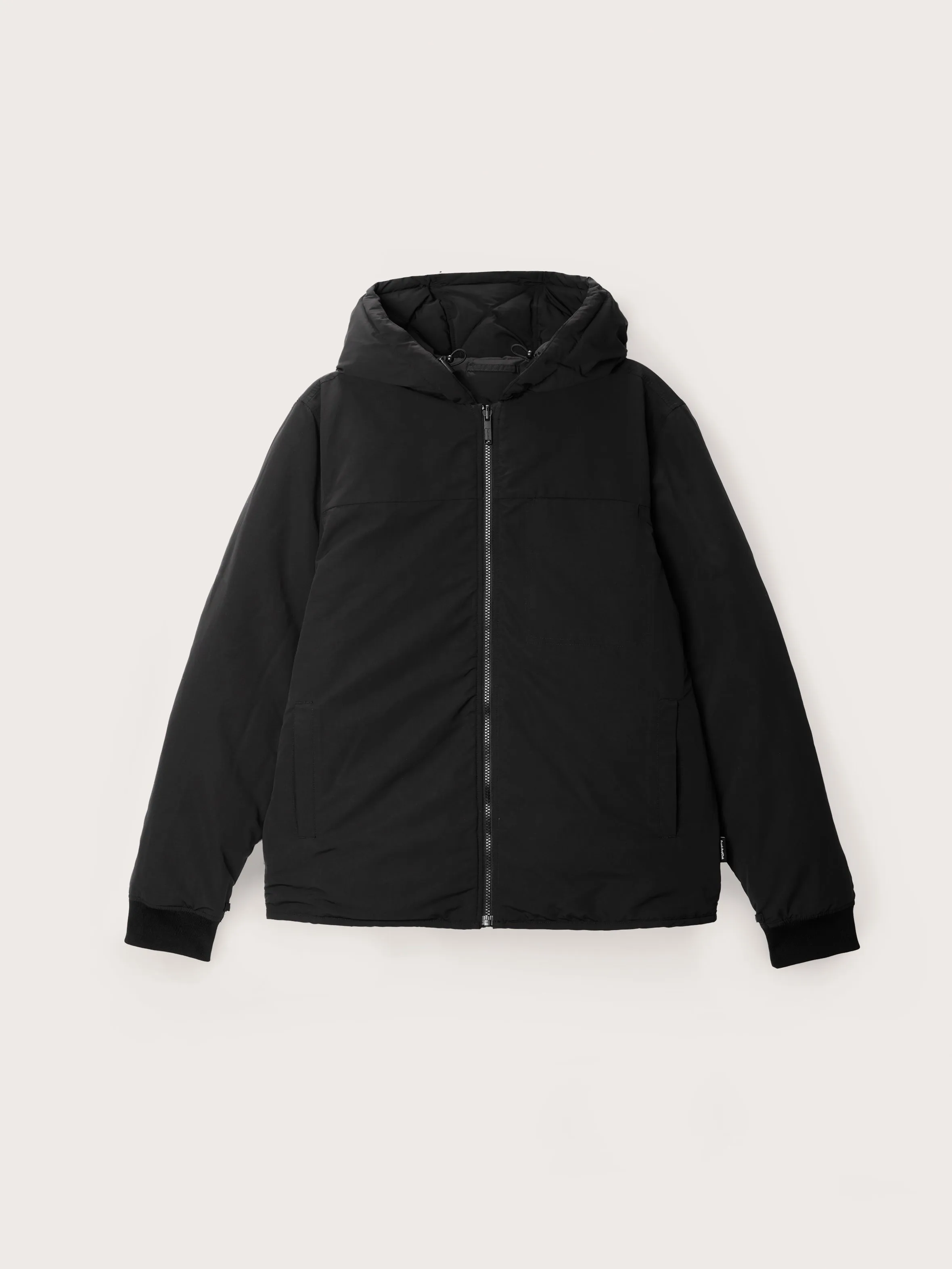 The Skyline Reversible Hooded Jacket in Black