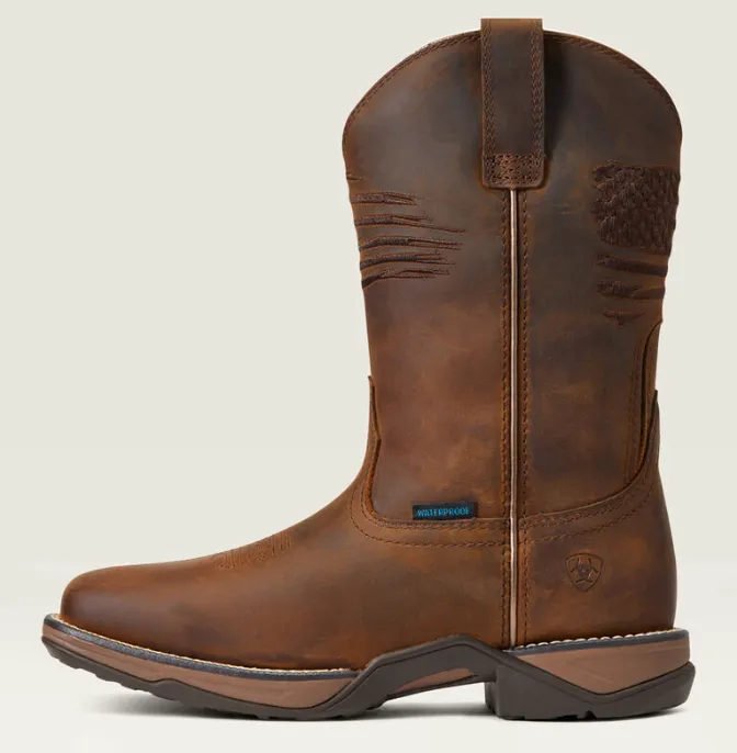 Women's Ariat Anthem Patriot Waterproof Western Boot