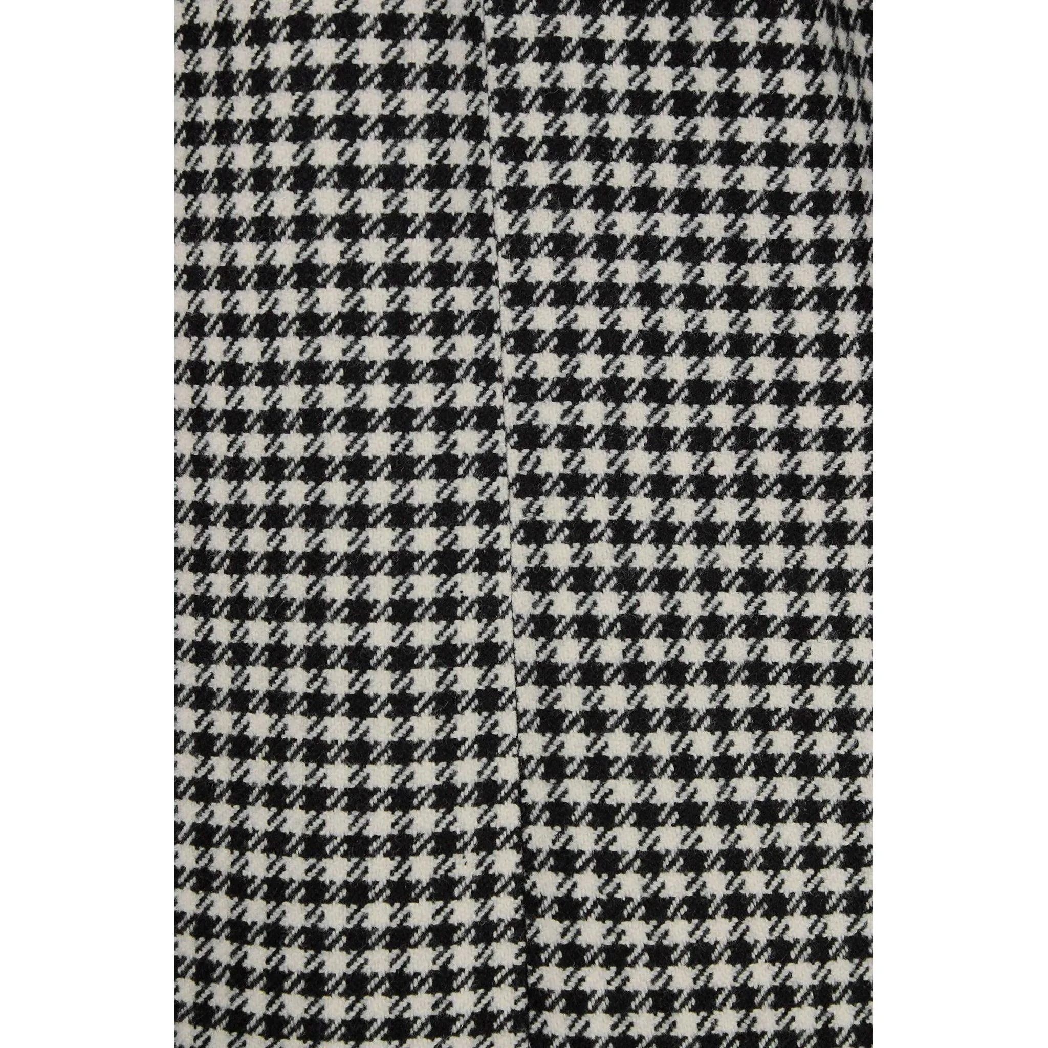 YVES SAINT LAURENT 1980's Rive Gauche Houndstooth Skirt Suit | EU 36