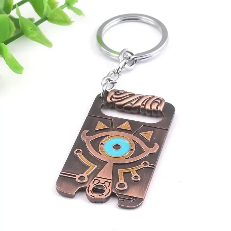 Zelda Master Sword Keychain - Metal Pendant Key Ring for Cosplay  Collectors