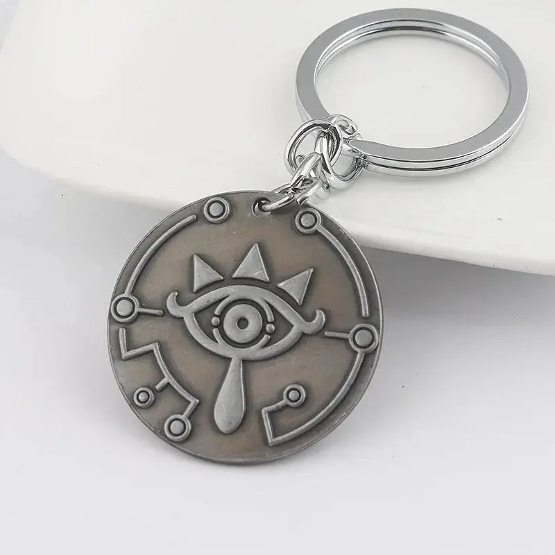 Zelda Master Sword Keychain - Metal Pendant Key Ring for Cosplay  Collectors