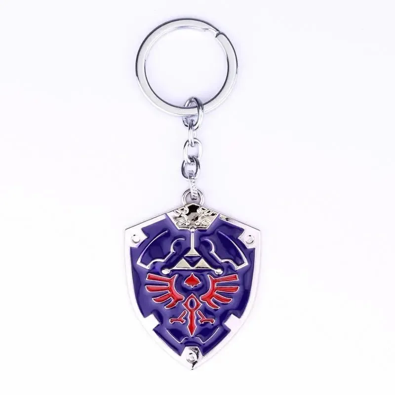 Zelda Master Sword Keychain - Metal Pendant Key Ring for Cosplay  Collectors