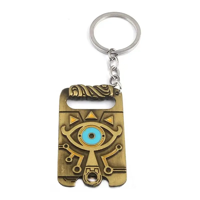 Zelda Master Sword Keychain - Metal Pendant Key Ring for Cosplay  Collectors