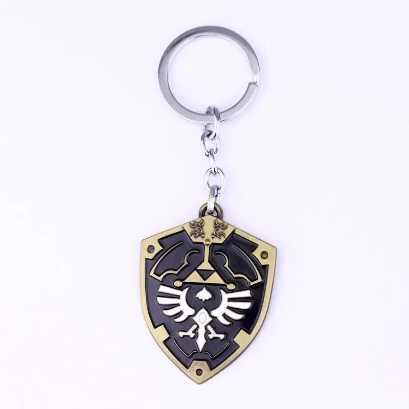 Zelda Master Sword Keychain - Metal Pendant Key Ring for Cosplay  Collectors