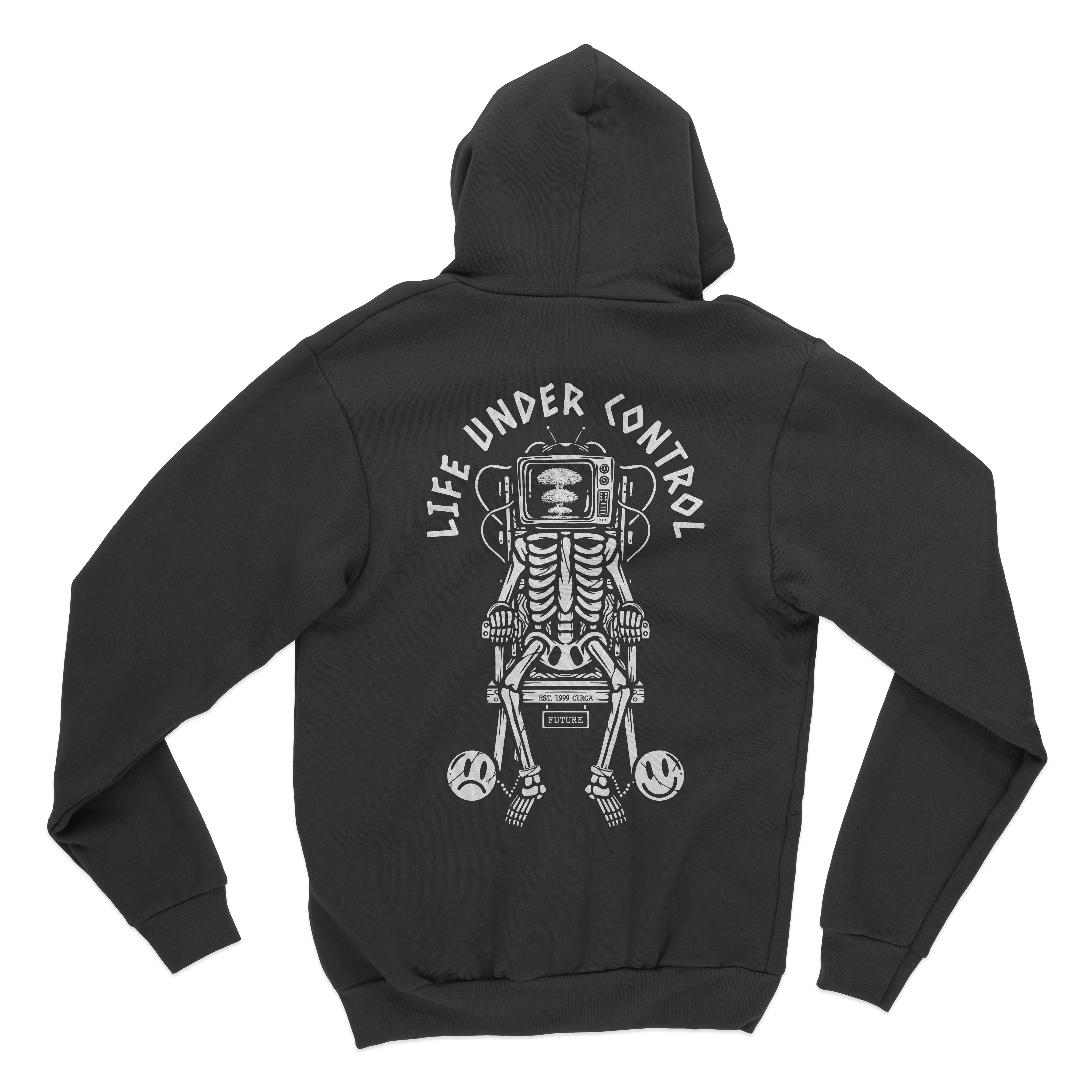 Zip Hoodie FUTURE - Black